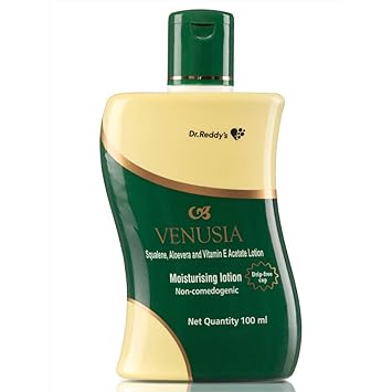 Venusia Moisturizing Lotion For Normal Skin With Natural Aloe Vera, 100 ml