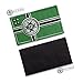 2 PCS QingZ Tactical Kek Flag Patch - Kekistan Flag Embroidered Velcro Patch