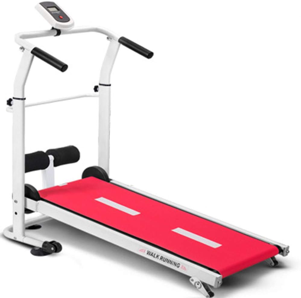 XWDQ Folding Treadmill Motorised Running Jogging Walking Portable Gym Equipment Small Multifunctional.