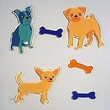 GelGems Playful Pups Small Bag Gel Clings