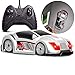 Sharper Image Mini RC Xtreme Wall Racer Race Car Toy, Grips On Floor/Ceiling/Walls, High Speed Performance, Full Function Wireless Remote Control, Built in Lights/Radio Frequencies, Perfect for Kids