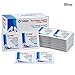 (Box of 100 Count) Prep Solution Pads, 10% Swabs for Individual Disinfecting Wipes, Disposable Cotton Antiseptic Surgical Pad for Wound Care, and First Aid (Packing May Vary)