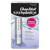 ChapStick Total Hydration (Soothing Vanilla Flavor, 1 Blister Pack of 1 Stick) Flavored Lip Balm Tube, 100% Natural Lip Care, Clinically Proven, 0.12 Ounce