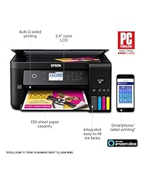 Epson Expression et 3700 EcoTank Wireless Color All in One supertank Impresora con Scanner, Copier y Ethernet