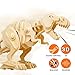 ROBOTIME Wooden Biting T-Rex Dinosaur 3D Puzzle Best Birthday Gifts for School Kids