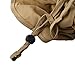 Khaki Uv 50+ Protection Outdoor Multifunctional Flap Hat Neck Protection Cap with Removable Sun Shield and Mask Perfect for Fishing Hiking Garden Work Activities