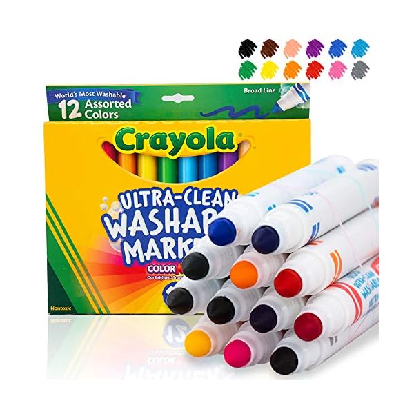 Crayola Broad Line Markers 12ct ⋆ the theme party
