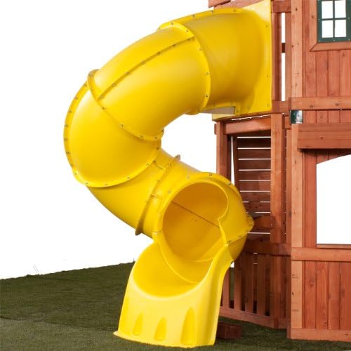 5 Ft Turbo Tube Slide, Yellow Buy Online in United Arab Emirates