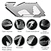 Od-sport 9 in 1 Carabiner Keychain Multitool, Stainless Steel Tactical Emergency Survival Gear, EDC Carabiner Tool, Screwdriver, Bottle Opener, Wrench, Glass Breaker Keychain
