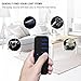 Wireless Key Finder Wallet Locator – Luxsure Mini Item Tracker Cell Phone Luggage Bags Purse Pet Remote Control Anti-Lost Tag w/Base Support, 1 RF Transmitter & 4 Receivers (Black KF4)