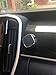 YeSmileC Magnetic Car phone holder/Universal Car Cell Phone Magnetic Mount Holder on Steering Wheel/Dashboard for iPhone/Samsung/HTC/Sony/Moto/LG Most Type of Smartphones and GPS (Silver Grey)