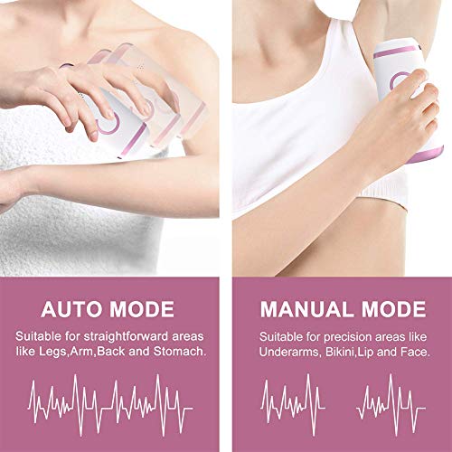 IPL Laser Hair Removal for Women Permanent, 500,000 Flashes Electric Painless Women Facial Hair Remover Devices Epilator with LCD Screen, Home Electrolysis Hair Removal for Women and Men Face Body - Thumbnail 4