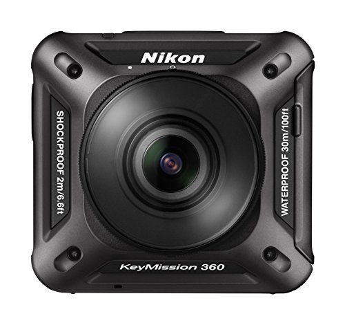 Nikon 防水アクションカメラ KeyMission 360 BK ブラックの商品画像