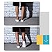WANDER No Show Socks Mens Non Slip Low Cut Invisible Ankle Sock Pack 7 Pairs Boat Liner 6-11