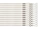 Champion Sports Heavy Duty Nylon Lanyard - Bulk Pack of 12 Color: Assorted