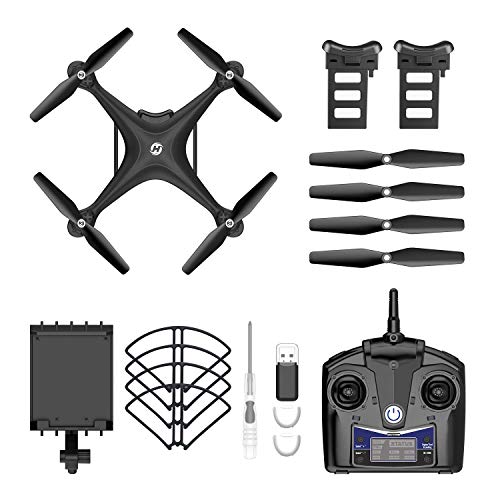 Holy Stone HS110D FPV RC Drone with 1080P HD Camera Live Video 120°Wide-Angle WiFi Quadcopter with Gesture Control…