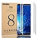 KDLmall cdy-228 Galaxy Note 8 Screen Protector, Full Coverage Scratch Proof 3D Curved Edge Screen Protector, HD Clear Tempered Glass Film Screen Protector for Samsung Galaxy Note 8 [2-Pack]