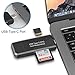 USB C Micro USB SD Card Reader – ikling USB Type C Micro USB OTG Adapter USB 2.0 Portable Memory Card Reader Huawei Mate 10 / Galaxy S8 / PCs/Notebooks /Tablets Phone OTG Function