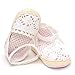 M2cbridge Infant Baby Soft Sole Non-slip Summer Floral Sandals (0-6 Months, Knitted White A)