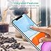 LK Screen Protector for iPhone 11 and iPhone XR 6.1'' Tempered Glass - 3 Pack (Easy Installation Tray) 9H Hardness, Case Friendly, HD Clear Film