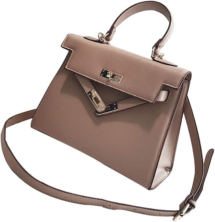 Ladies handbags fashion personality wild Kelly bag shoulder bag Messenger bag black RXW