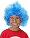 Costume Adventure Thing 1 and Thing 2 Costumes Wig Blue Troll Wig Blue Thing Wig Thing Two Wig