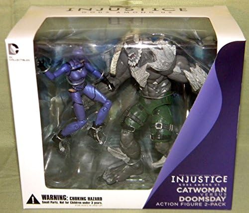 DC Collectibles Injustice: Catwoman vs Doomsday Action Figure 2 Pack