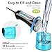 Water Flosser Cordless, Cozzine Dental Water flosser, Portable Rechargeable Electric Flosser for Home, Travel, Adults, Kids & Braces (IPX7 Waterproof, 2 Tips, 3 Water Pressure Modes & 200ml Capacity)
