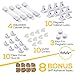 Complete Baby Proofing Kit – Easy Install, Super 3M Adhesive 10 Magnetic Cabinet Locks, 3 Keys, 10 Clear Corner Protectors, 10 Outlet Covers & 4 Cabinet Door Latches, No Drill Required Safety Set