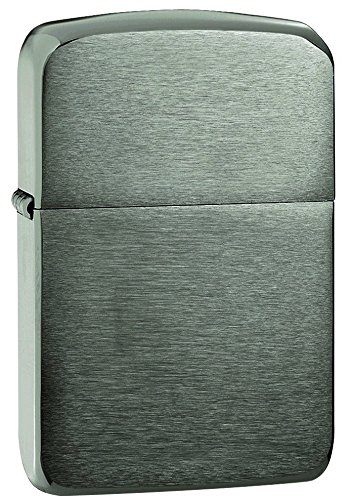 Zippo 1941 replica pocket lighter, black ice