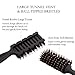SiHong Vent Brush Anti Static Boar Bristles Vented Brush For Men & Woman,Vented Brush Best For Blow Drying & Styling - Black