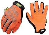 Mechanix Wear - Hi-Viz Original Gloves (Large, Fluorescent Orange)