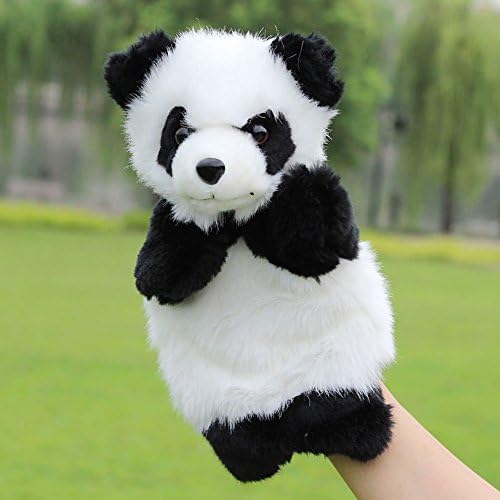 HNDHUI Cute Panda Hand Puppet For Baby Kids,Plush Doll Educational Toys For Preschool Kindergarten