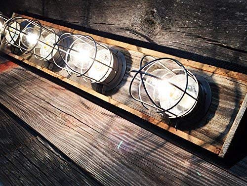 Handmade Products 4 Bulkhead Fixture Nautical Bathroom Custom Vanity Light Home Kitchen