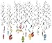 Kody's 30CT Fishing Party Supplies Hanging Swirl Decorations Birthday Party Decorations O-Fish-Ally Party Supplies Little Fisherman First Birthday Camping Theme Kit