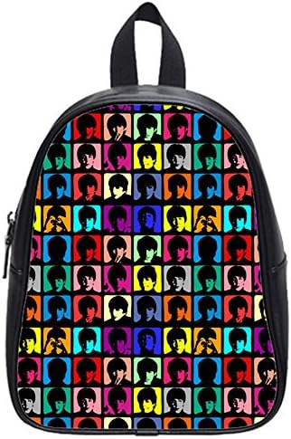 Large Size The Beatles Printing Shoulders Backpack Custom High School Students Backpack for Travel or Party