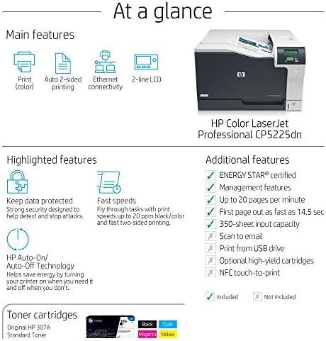 hp cp5225dn printer