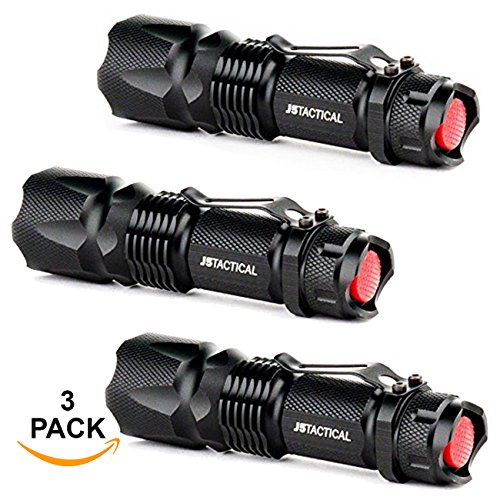 J5 tactical v1-pro flashlight (3 pack) the original 300…