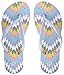 Showaflops Women's Antimicrobial Shower & Water Sandals - Aztec 7/8
