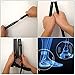 Abbicen Folding Walking Cane Adjustable Walking Stick with LED Light Multi-Function Aluminum Alloy Canes with Carrying Bag for Old Gentleman or Lady.