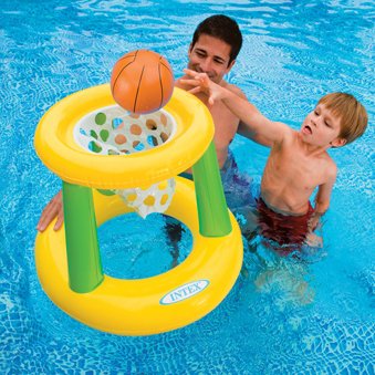Intex Floating Hoops Basketball Game Colors May Vary