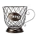 ARAD Coffee Cup Pod Storage Basket, Lattice Wire Basket, Kitchen and Home Decoration