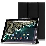 MoKo Google Pixel C Case - Slim Lightweight Smart Shell Stand Cover Case with Auto Wake/Sleep for Google Pixel C 10.2 Inch 2015 Tablet, Black