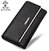 Womens Wallet RFID Blocking Trifold Leather Wallet Credit Card Holder Wallet