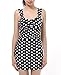 ADFOLF Retro Cute Polka Dot Swimsuits Swimwear Two Piece Bathing Swimming Suits for Women L