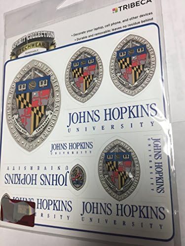 TechWear Removable Decals - Johns Hopkins Blue Jays