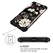 LONTECT Compatible Galaxy Note 9 Case Floral 3 in 1 Heavy Duty Hybrid Sturdy High Impact Shockproof Protective Cover Case for Samsung Galaxy Note 9 - Flower/Black
