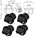 Neutrik Ndm Dummy Plug ( PACK OF 4) For Use With Xlr Chassis Socket ( Dust Cover ) MALE XLR RECEPT