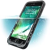 iPhone 7 Plus Case, i-Blason Waterproof Full-body Rugged Case with Built-in Screen Protector for Apple iPhone 7 Plus 2016 Release (Black) (Wireless Phone Accessory)