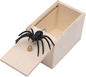 Yuejiancaos Broma Caja De Pánico, Caja De Broma De Araña ...